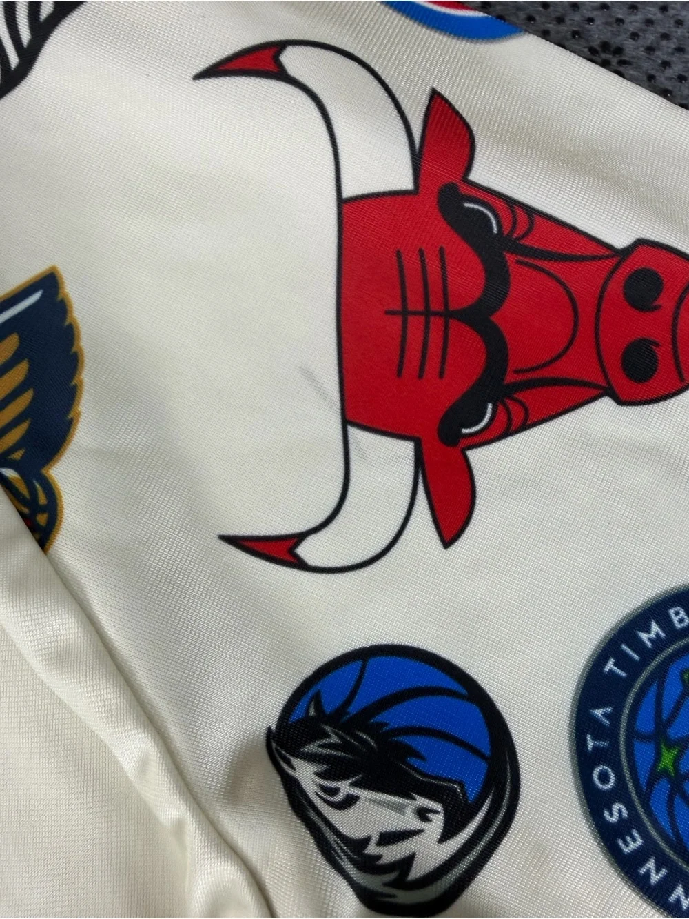 NBA Team Logos Lightweight Full Zip Up